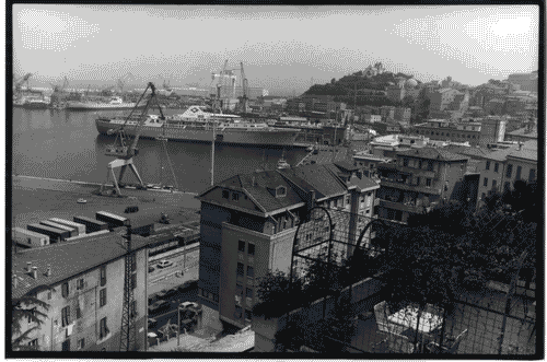 Image for Le città immaginate - Nove progetti per nove città. Sezione progettuale -Ancona (Una frontiera urbana da Vanvitelli a Vanvitelli) - Veduta del porto