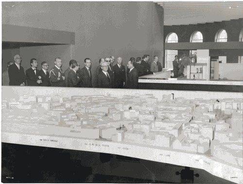 Image for XII Triennale - Visita del Presidente della Repubblica Giovanni Gronchi - Ivan Matteo Lombardo - Ignazio Gardella - Ludovico Magistretti - Tommaso Ferraris