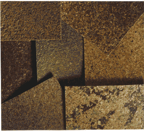 Image for XVIII Triennale - Partecipazioni internazionali - ICSID. I tre fondamenti dell'ICSID - Materiale biodegradabile ottenuto da foglie triturate con amido