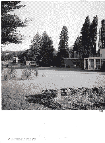 Image for V Triennale - Veduta panoramica del parco Sempione