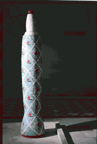 Image for XIX Triennale - Le partecipazioni internazionali - Padiglione Italia - Colonna in mosaico vetroso di Ugo La Pietra