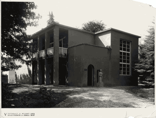 Image for V Triennale - Mostra dell'abitazione - Casa appenninica di Melchiorre Bega, Alberto Legnani e Giorgio Ramponi