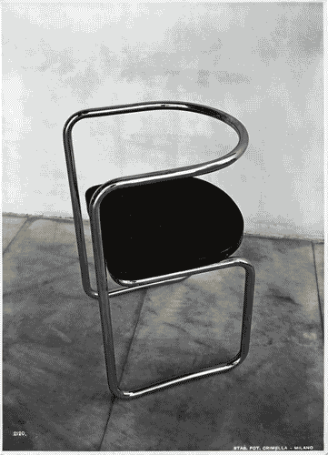 Image for V Triennale - Libreria di architettura - Sedia di Agnoldomenico Pica