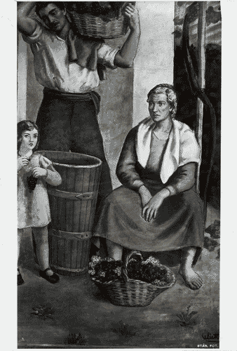 Image for V Triennale - Pittura murale "la vendemmia"