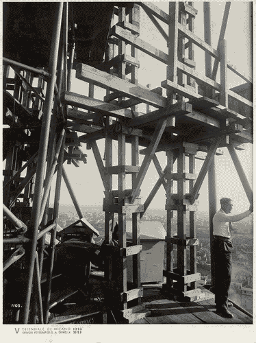 Image for Torre Littoria - Lavori di costruzione - Antonio Fornaroli