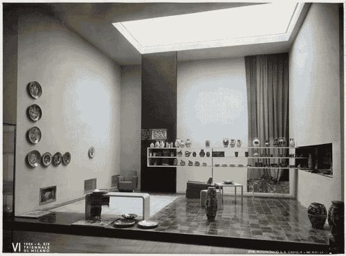 Image for VI Triennale - Galleria delle arti decorative e industriali - Sala dell'industria Ceramica Salernitana