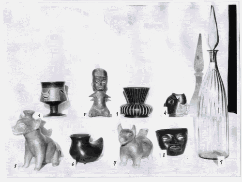 Image for XI Triennale - Sezione del Messico - Oggetti di artigianato messicano