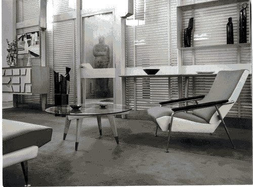 Image for X Triennale - Mostra di ambienti - Abitazione uniambientale - Soggiorno - Gio Ponti - Gian Franco Frattini - Alberto Rosselli - Antonio Fornaroli