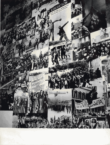 Image for XIV Triennale - La protesta dei giovani - Pannelli fotografici raffiguranti giovani che protestano - Giancarlo De Carlo - Marco Bellocchio - Bruno Caruso