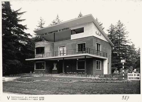 Image for V Triennale - Mostra dell'abitazione - Casa del conduttore di fattoria di Guido Alberti, Tito Brusa, Carlo Ottavio Marchetti, Oscar Prati