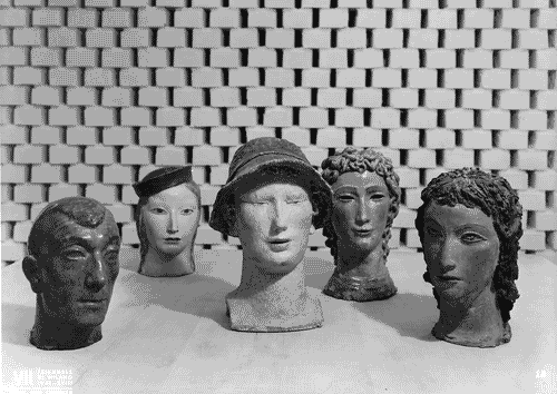 Image for VII Triennale - Mostra della ceramica - Teste in ceramica