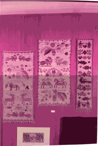 Image for XI Triennale - Sezione della Romania - Arazzi con figure policrome - Aurelia Ghiatà