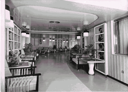 Image for XVI Triennale - Primo ciclo - Catasto del disegno - Fondo Guglielmo Ulrich- Giardino d'inverno della motonave Cristoforo Colombo