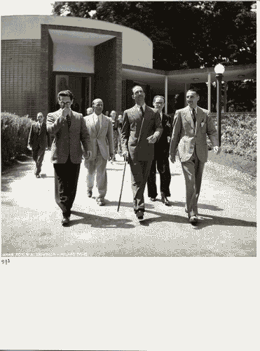 Image for VI Triennale - Visita del principe di Piemonte, Umberto di Savoia - Renato Camous - Carlo Alberto Felice - Giuseppe Pagano Pogatsching - Marcello Torsiello