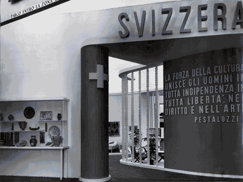 Image for Allestimento della sezione svizzera
