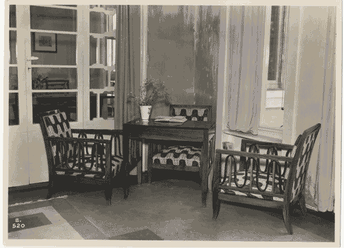 Image for IV Triennale - Giardino - La casa del dopolavorista di Luisa Lovarini - Soggiorno