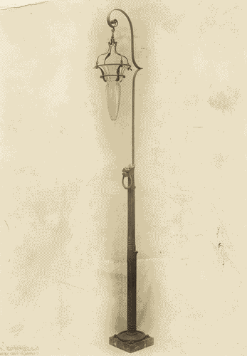 Image for I Biennale - Espositori lombardi - Sala della ditta Carlo Rizzarda - Lampada astile