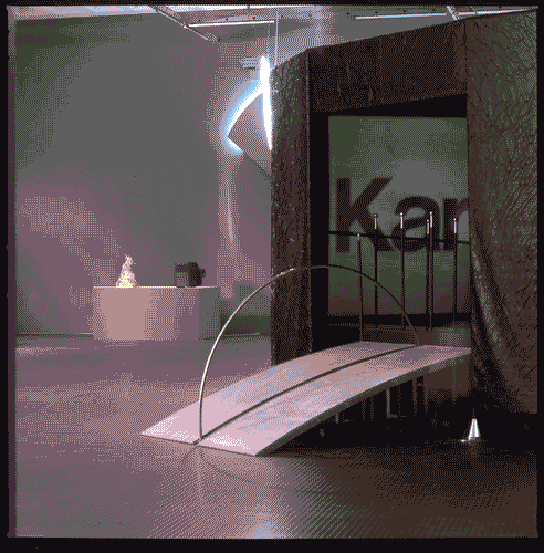 Image for XVII Triennale - Le città del mondo e il futuro delle metropoli - Oltre la città la metropoli - Simulatore metropolitano, nell'allestimento della sezione Design (i comportamenti negli spazi pubblici, semipubblici e privati)