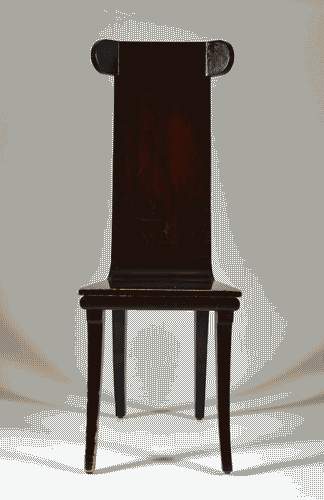 Image for Sedia per sala da pranzo con orecchie