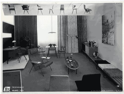 Image for X Triennale - Partecipazione inglese - Mobili singoli - Robin Day