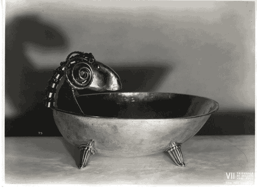 Image for VII Triennale - Sezione dell'Ungheria - Ciotola in metallo di Francesco Kiss