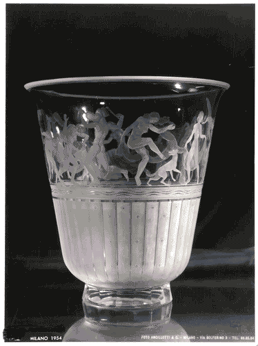 Image for X Triennale - Salone d'onore. I trent'anni della Triennale 1924-54 - Vaso di cristallo di Simon Gate