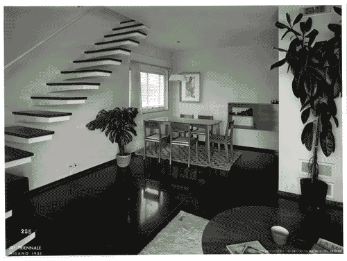 Image for IX Triennale - Quartiere sperimentale della Triennale di Milano (QT8) - La Casa Belga - Sala da pranzo