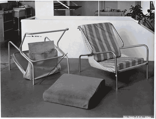 Image for VIII Triennale - Arredamento - Seconda parte. Mobili singoli composti in alloggi - Alloggio 2 - Poltrona - Marco Zanuso