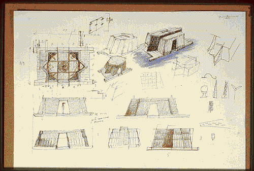 Image for Il progetto domestico - Disegno e schizzi de La stanza del collezionista di Massimo Scolari