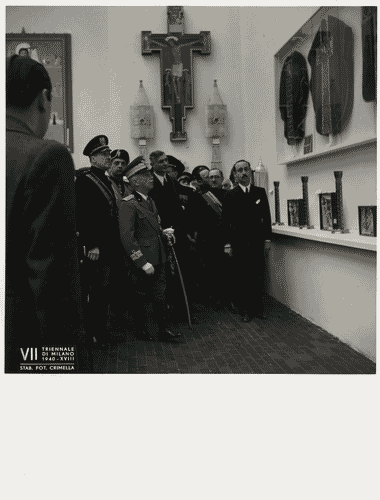 Image for VII Triennale - Inaugurazione - Visita del re d'Italia, Vittorio Emanuele III di Savoia - Giuseppe Bianchini - Giuseppe Bottai