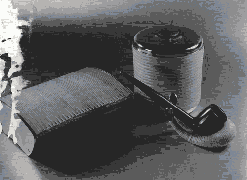 Image for VII Triennale - Opere non realizzate o non esposte - Oggetti di intreccio di canna d'india e parti in metallo cromato