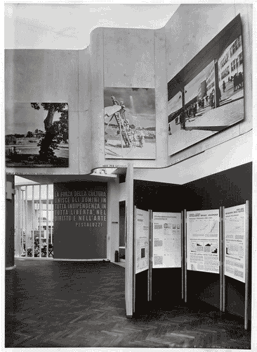 Image for Allestimento della sezione svedese; sezione della mostra Problema degli alloggi