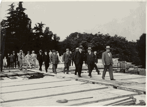 Image for Sopralluogo ai lavori di costruzione del Palazzo dell'Arte