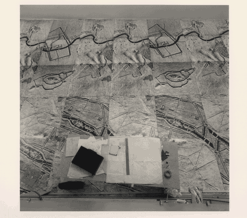 Image for XVII Triennale - Le città del mondo e il futuro delle metropoli - Lavori di allestimento - Pavimento dell'atrio