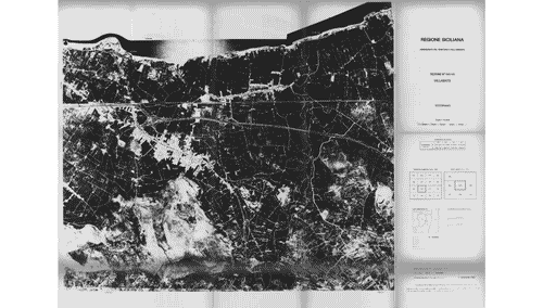 Image for 9 progetti per 9 città. Palermo: città, regione, circonvallazione. Foglio catastale n. 8. Fotopiano di Villabate