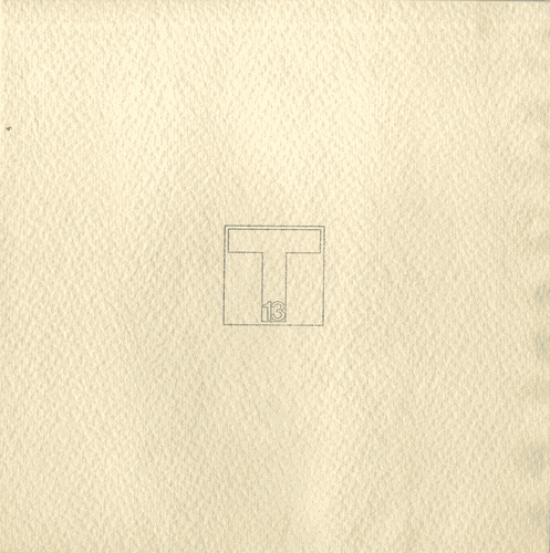 Image for Busta quadrata in carta goffrata con il logo della Tredicesima Triennale di Milano