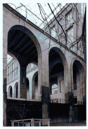 Image for Palazzo dell'Arte - Facciata est - Particolare del Triportico