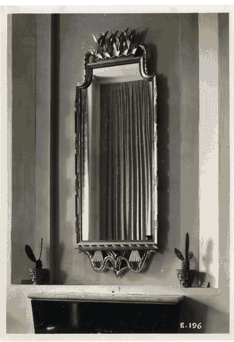 Image for IV Triennale - Sezione dell'E.N.A.P.I. - Specchio con cornice metallica