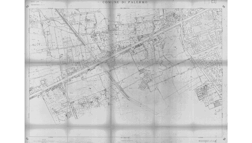 Image for 9 progetti per 9 città. Palermo: città, regione, circonvallazione. Foglio catastale n. 50