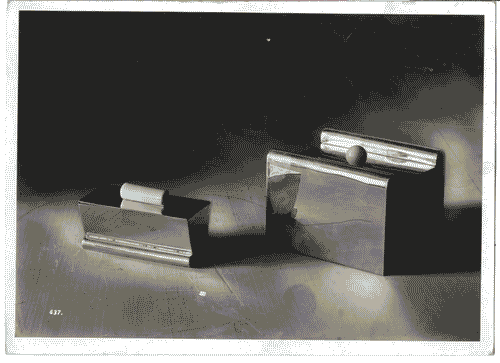 Image for V Triennale - Arti decorative e industriali - Sala dell'E.N.A.P.I. - Argenteria - Scatole in argento