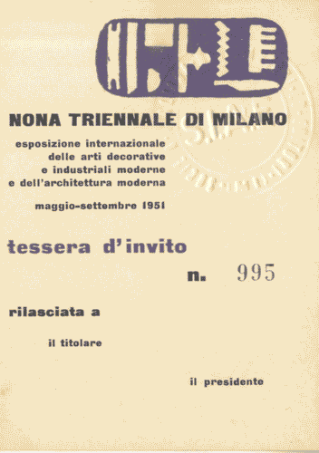 Image for Tessera Invito