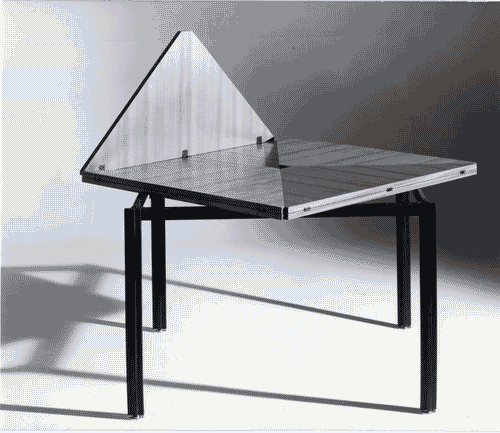 Image for XII Triennale - La casa e la scuola - Allestimento e "isole di produzioni"- Tavolo allargabile di Eugenio Gerli e Mario Cristiani