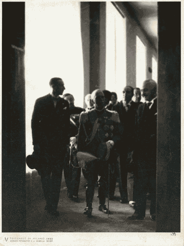 Image for V Triennale - Inaugurazione - Visita del re d'Italia, Vittorio Emanuele III di Savoia - Carlo Alberto Felice