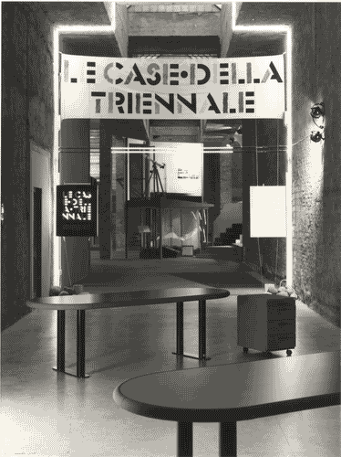 Image for Le case della Triennale - Ingresso alla mostra
