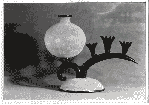 Image for IV Triennale - Galleria dei vetri - Vaso in vetro della serie "Primavera"di Barovier