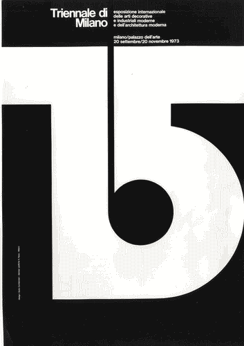 Image for XV Triennale - Manifesto ufficiale - Giulio Confalonieri