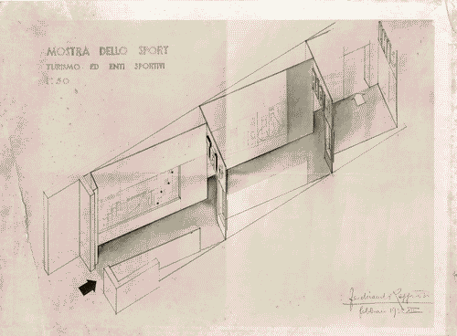 Image for Enti nazionali - Bozzetto per l'allestimento - Ferdinando Reggiori