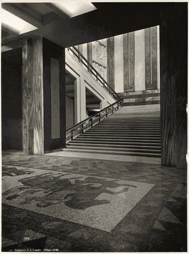 Image for V Triennale - Palazzo dell'Arte - Scalone d'onore