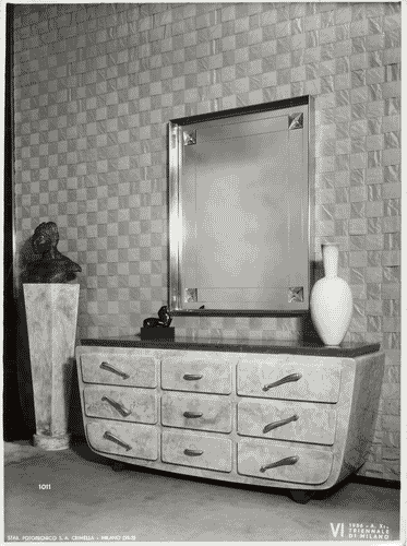 Image for VI Triennale - Mostra dell'arredamento - Camera da letto di Renato Wild e Guglielmo Ulrich