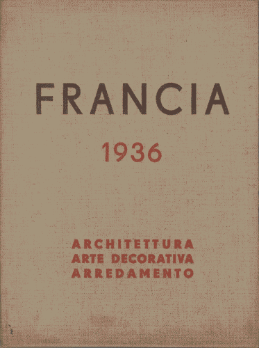 Image for Opuscolo "Francia 1936", 50 pagine, delle quali 32 sono tavole illustrate con immagini fotografiche